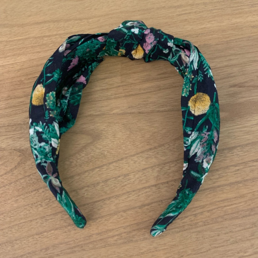 J.crew printed knot headband